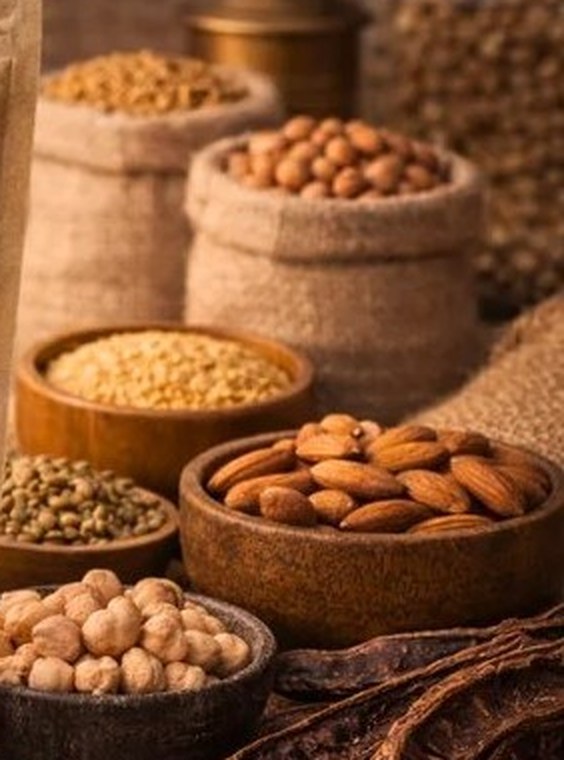 حبوب ومكسرات